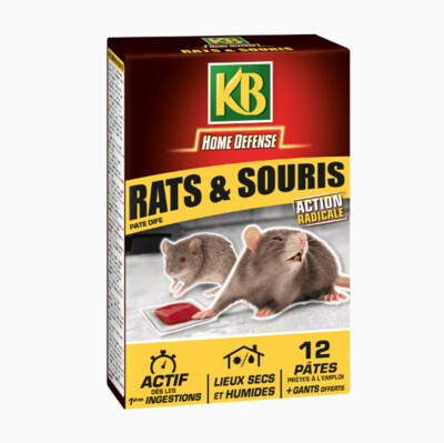 KB - Pâte rats et souris 120g