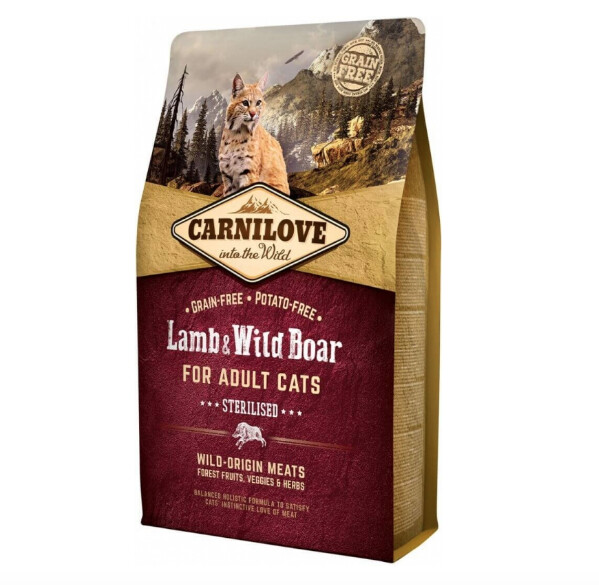 Carnilove - Sterilised agneau et sanglier 2kg