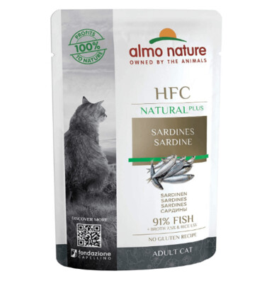 Almo Nature - HFC Natural Plus Sardine 55g