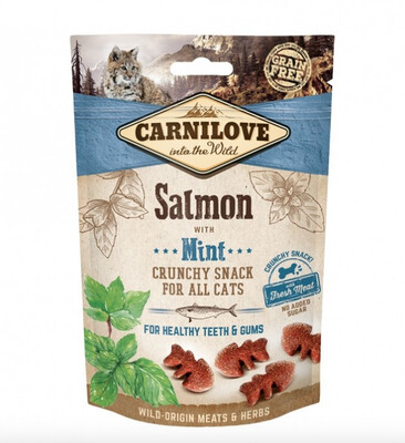 Carnilove - Crunchy snack saumon et menthe 50g