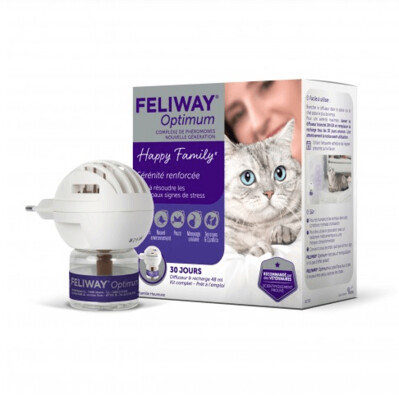 Ceva - Feliway Optimum diffuseur et recharge 30 jours