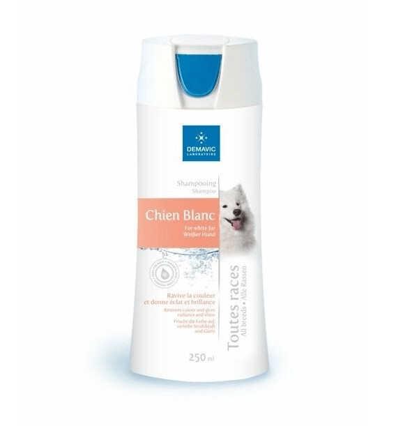 Demavic - Shampoing Chien Blanc 250ml