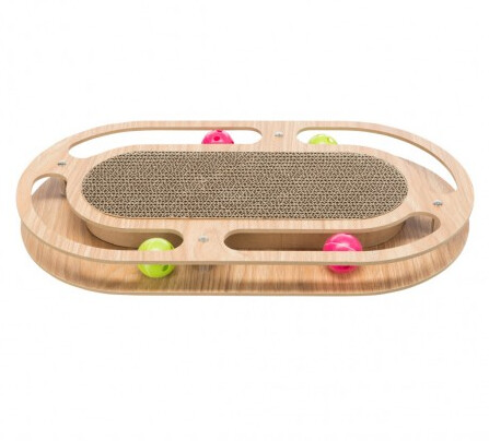 Trixie - Plaque griffoir et cadre en bois