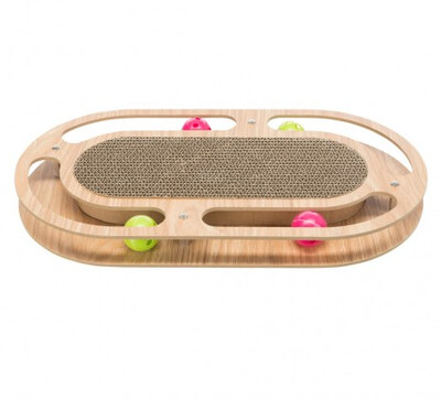 Trixie - Plaque griffoir et cadre en bois