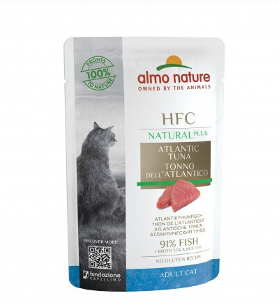 Almo Nature - HFC Natural Plus Thon Atlantique 55g