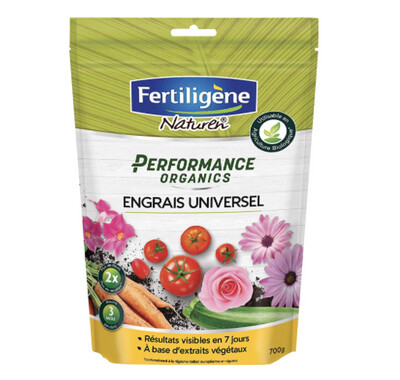 Fertiligène - Engrais Performance Organics Universel 700g