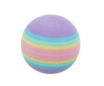 Trixie - Set 4 Balles Mousse Arc en Ciel
