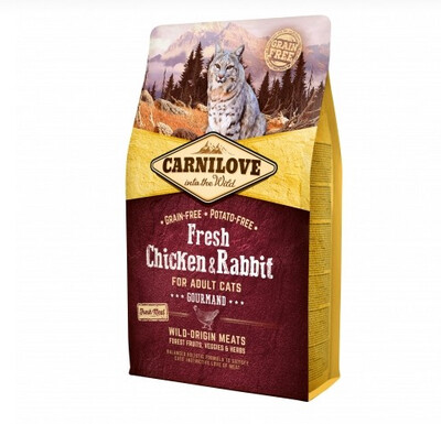 Carnilove - Fresh Gourmand poulet et lapin 2kg