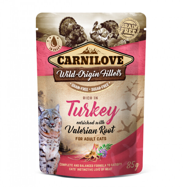 Carnilove - Pochon dinde et valérianne 85g