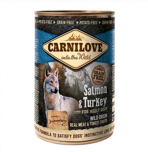 Carnilove - Boite Adult saumon et dinde 400g