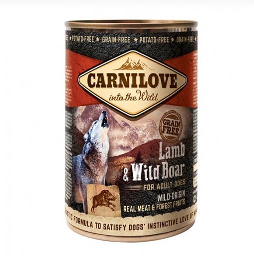 Carnilove - Boite Adult agneau et sanglier 400g