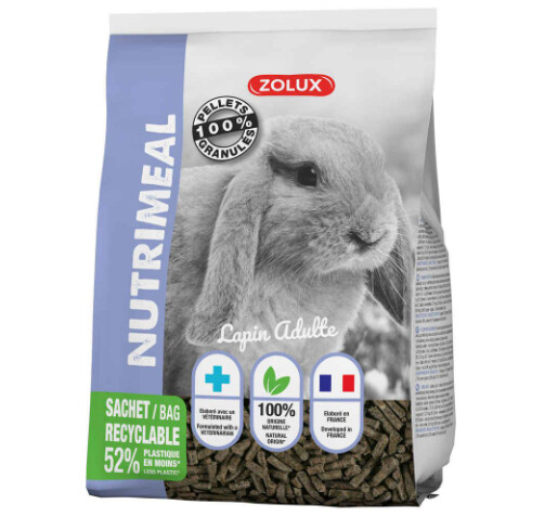 Zolux - Nutrimeal Granulés Lapin Adulte