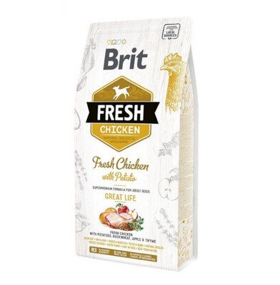 Brit Fresh - Adult poulet et pomme de terre 2.5kg