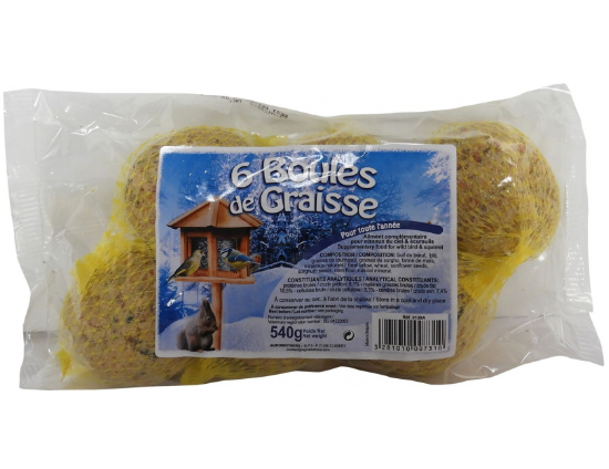 Tyrol - 6 Boules de graisse