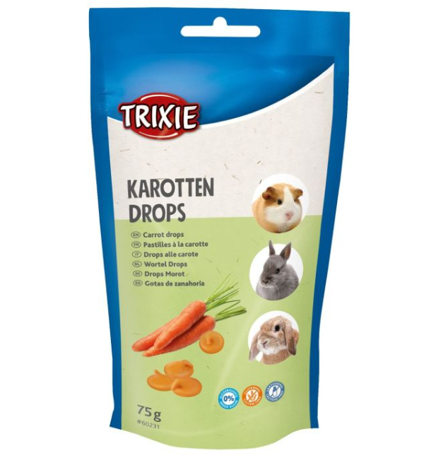 Trixie - Drops à la carotte 75g