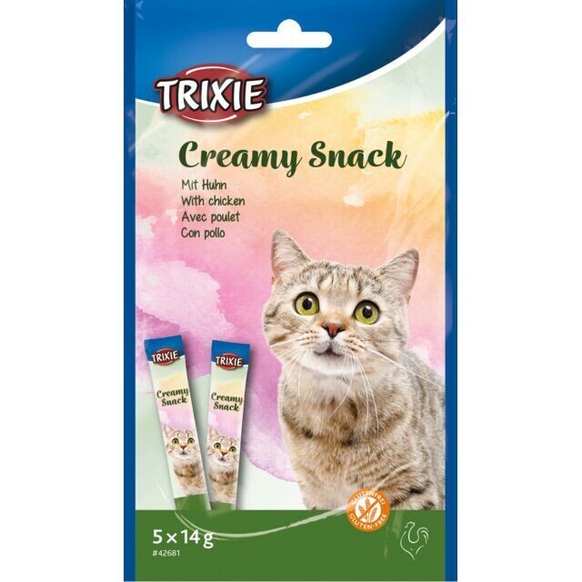 Trixie - Creamy Snack au poulet 5 x 14g