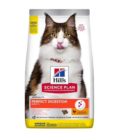 Science Plan - Féline Adult Perfect digestion poulet 1.5kg