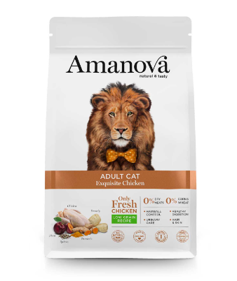 Amanova - Chat adulte Poulet exquis 1.5kg