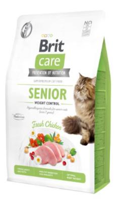Brit Care - Senior Weight Control poulet 2kg