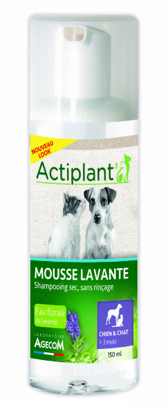 Actiplant - Mousse Lavante Chat et chien 150ml