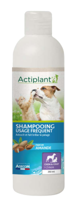 Actiplant - Shampoing Usage fréquent chien et chat 250ml