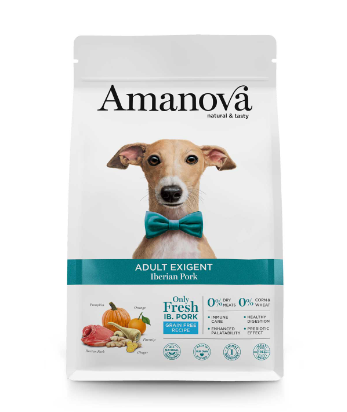 Amanova - Adult Exigent Porc ibérique 2kg