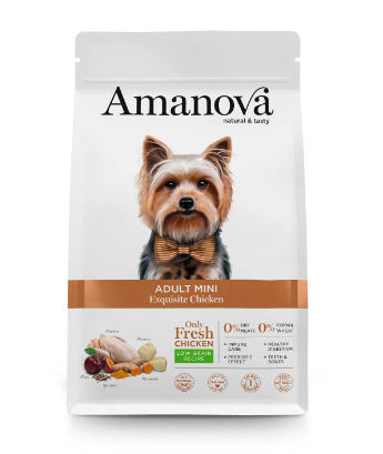 Amanova - Adult Mini Poulet exquis 2kg