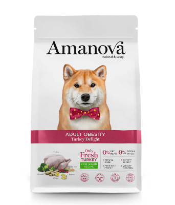 Amanova - Adult Obésity Délice de dinde 2kg