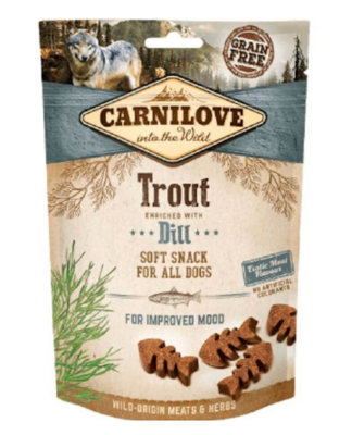 Carnilove - Soft Snack truite et aneth 200g