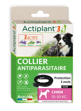Actiplant - Collier Antiparasitaire Chien Moyen