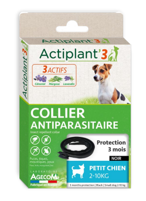 Actiplant - Collier Antiparasitaire Petit Chien