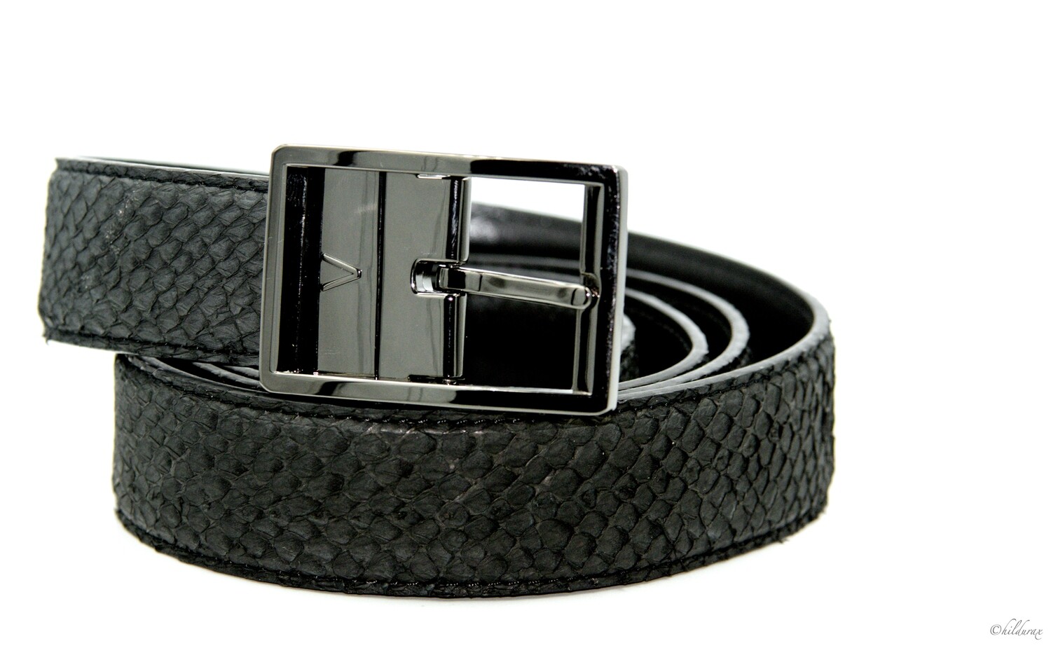 Gígur- Black Salmon Gun metal buckle