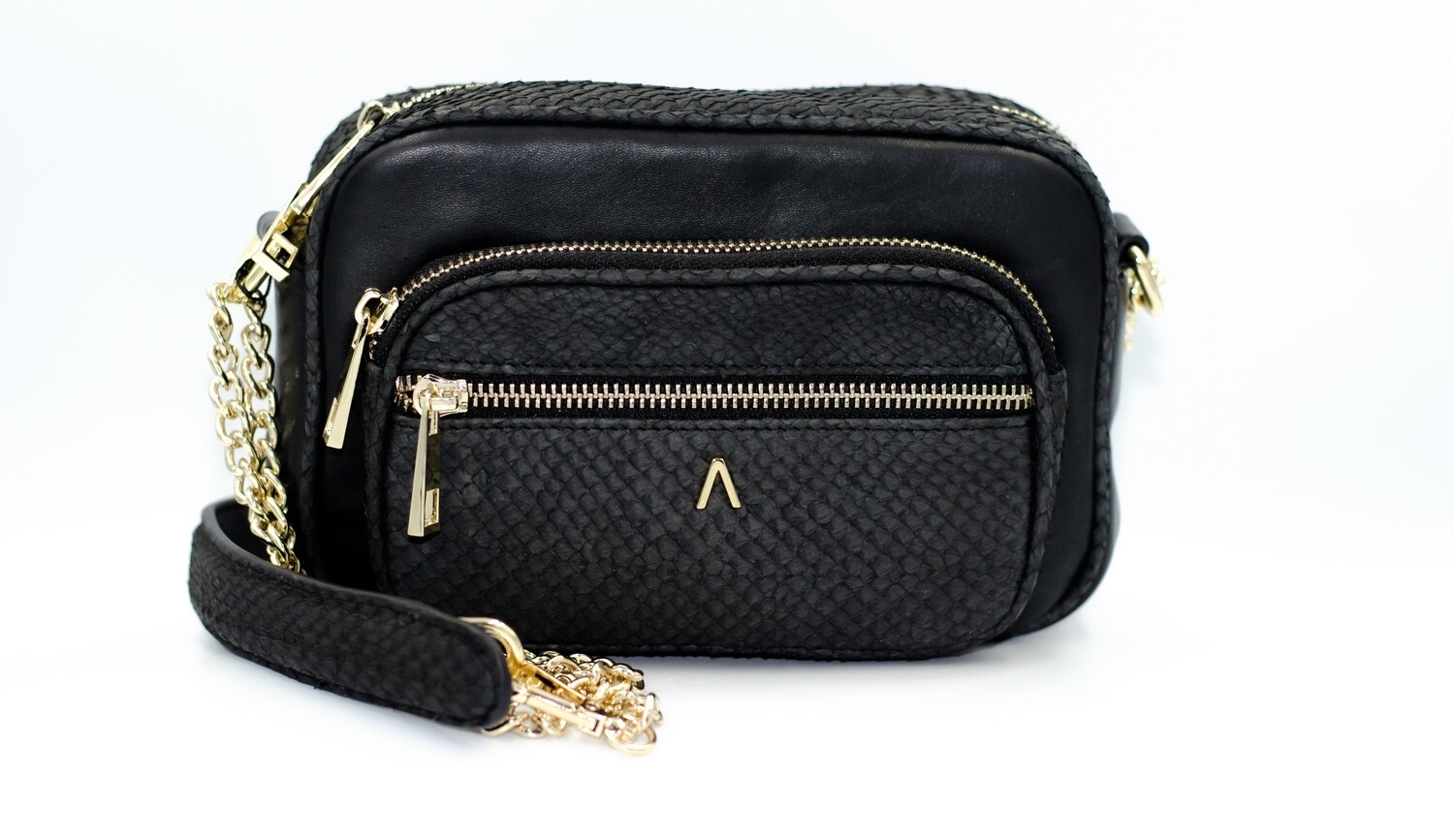 Esja- Salmon/leather Gold