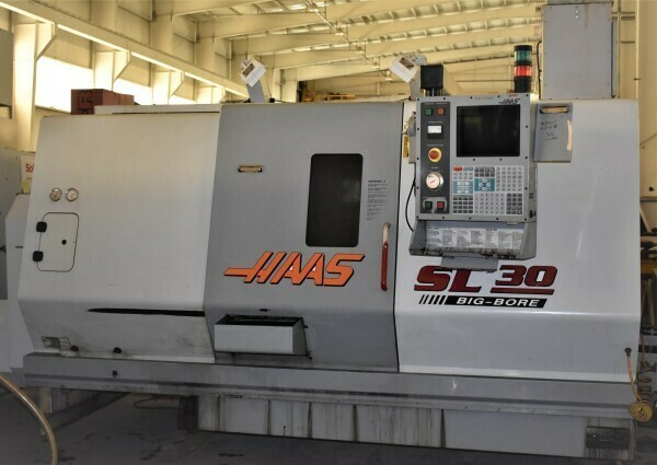 1 – USED 30” X 39” HAAS “BIG BORE” CNC TURNING CENTER