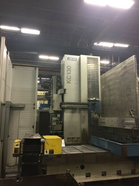 1 - USED 5” UNION KC 130 CNC PLANER STYLE HORIZONTAL BORING MILL 1 - USED 5” UNION KC 130 CNC PLANER STYLE HORIZONTAL BORING MILL