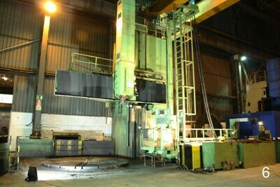 1 – USED 296”/157” SCHIESS FRORIEP CNC VERTICAL BORING MILL
