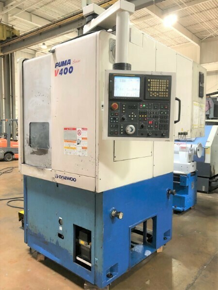 2 – USED DAEWOO 24” 2-AXIS VERTICAL TURNING CENTERS