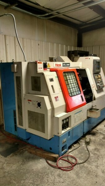 1 – USED 17.13” MAZAK CNC TURNING CENTER WITH LIVE TOOL AND SUB-SPINDLE