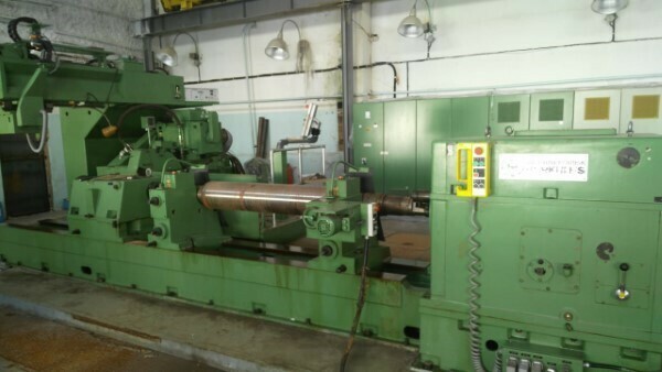 ​1 - USED 40” X 158” HERKULES CNC ROLL GRINDER