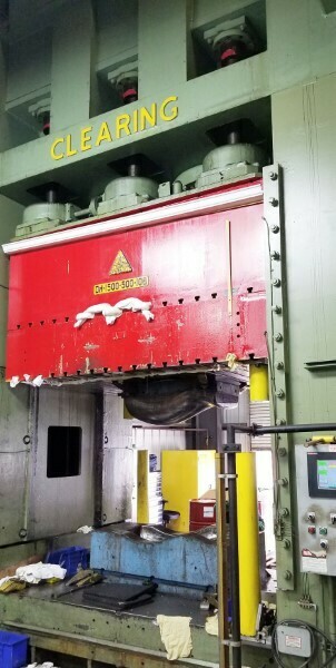 1 - USED 2,000 TON CLEARING TRIPLE ACTION HYDRAULIC PRESS