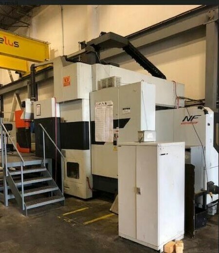 1 - USED VISION WIDE NF-3226 CNC BRIDGE TYPE VERTICAL MACHINING CENTER