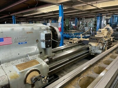1 - USED 43” X 192” CC AMERICAN PACEMAKER ENGINE LATHE
