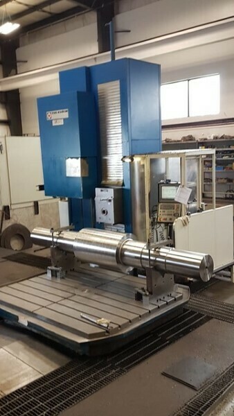 1 - USED 29’ 5” X 98” TOS FUQ 150 CNC 7-AXIS TRAVELING COLUMN MILLING MACHINE