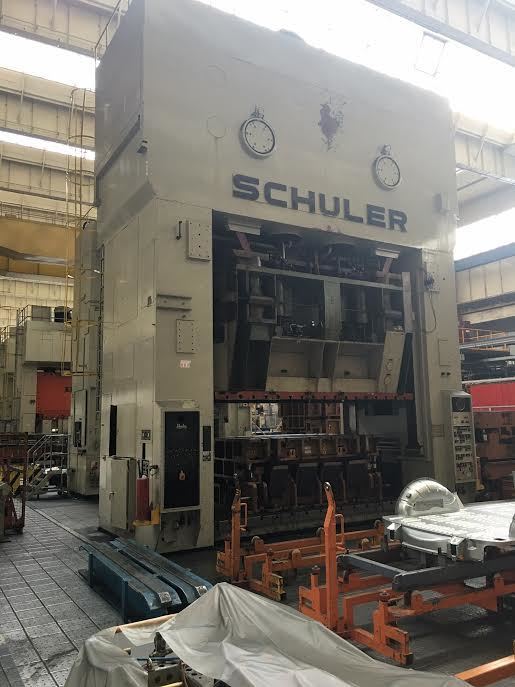 1 – USED 1200/600 TON SCHULER DOUBLE ACTION MECHANICAL PRESS