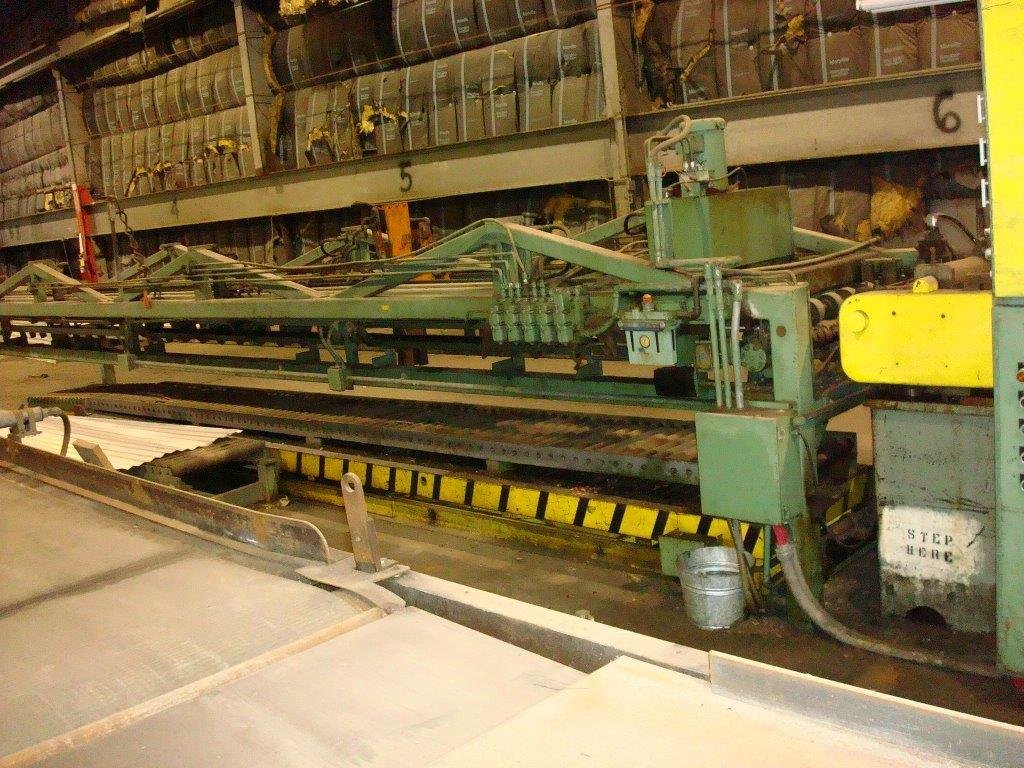 1 - USED 10-STAND DAHLSTROM ROLL FORMING LINE, MODEL 450-10