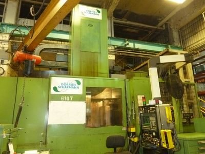 1 – USED 49”/63” DORRIES-SCHARMANN CNC VERTICAL BORING MILL WITH LIVE SPINDLE