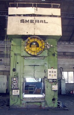 1 – USED 2,500 TON SMERAL MECHANICAL HOT FORGING PRESS