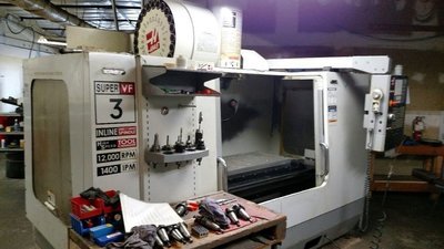 1 – USED HAAS VF-3SS VERTICAL MACHINING CENTER