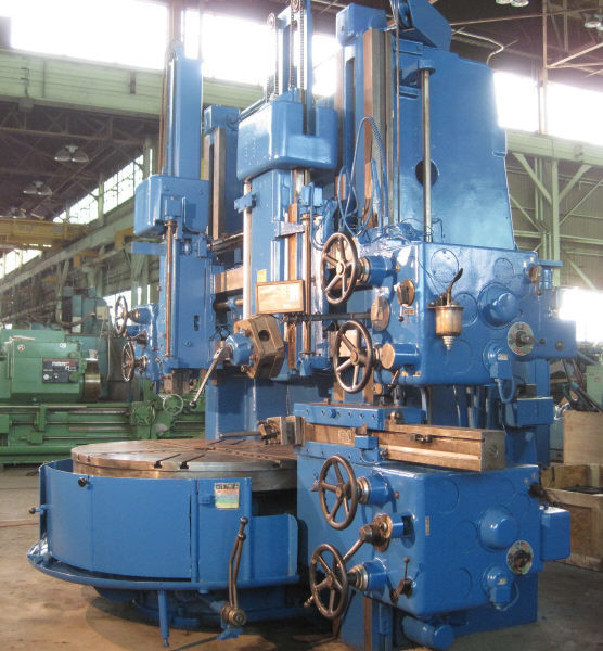 1 – USED 63” TOS DOUBLE HOUSING VERTICAL BORING MILL