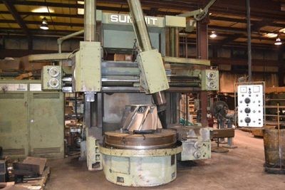 1 - USED 59” SUMMIT VERTICAL BORING MILL